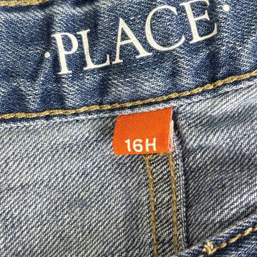 Children's‎ Place Straight Fit  Boys Jeans Size 16 Light Wash Blue
